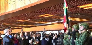 No puedo permitir armas en Salón de Sesiones del parlamento, es una soberanía: Santiago Creel