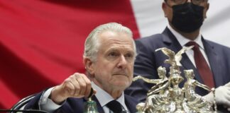 Expresa Santiago Creel su máximo honor y privilegio de ser presidente de la Cámara de Diputados