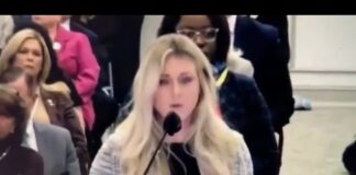 La nadadora Riley Gaines revela su verdad frente a la violación de sus derechos.