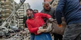 Continúa la frenética búsqueda de sobrevivientes en la tragedia de Turquía y Siria . #Videos