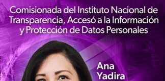 Eligen a Ana Yadira Alarcón Márquez, como comisionada del INAI @senadomexicano