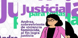 Andrea, sobreviviente de violencia feminicida, al fin logra justicia .