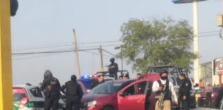 Persecución y balacera se registró esta tarde en Xalapa .