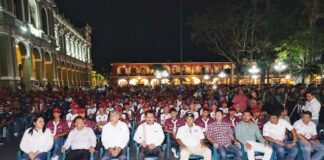 Inauguran autoridades municipales Macro-Regional de Béisbol Conade 2023 #Cordoba
