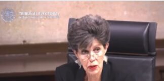 Razonamiento de Janine Otálora del Tribunal Electoral, en proyecto de resolución contra una parte del plan
