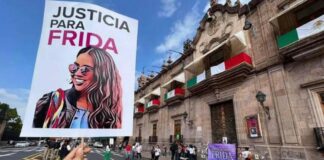 Familia de Frida Santamaría continúa denunciando red de corrupción en el caso. Manifestación por el caso de Frida Santamaría en meses pasados. Cortesía: Eduardo Santamaría.