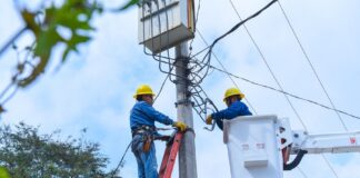 Continúa instalación de luminarias LED en Xalapa .
