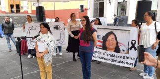 Reclaman en Veracruz la falta de justicia en asesinato de periodista María Elena Ferral #ATresAños