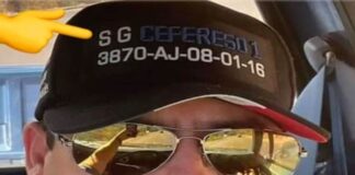 Diputado del Verde con gorra del CDS saluda a sus seguidores.¡Qué Tal!