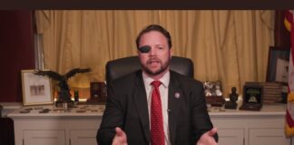 Dan Crenshaw, congresista de Texas pregunta a AMLO porque protege a los carteles de la droga. .
