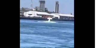Viralizan video de caída de avioneta en Mazatlán