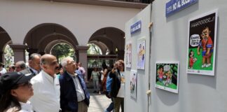 Inauguran exposición de caricaturas “Xalapa en su Tinta .