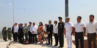 Asiste Presidenta del Congreso a conmemoración de la Batalla de Cerro Gordo