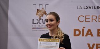 Nora Lagunes invita a estudiantes para que participen en el diseño del monumento a las y los Héroes de la Salud