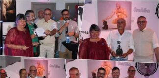 Alegre y festiva primera entrega de premios a creación y talento cultural de Bulevar .