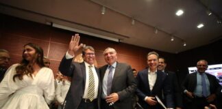 Sostienen senadores de Morena y aliados reunión con el secretario de Gobernación