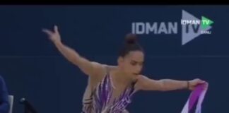#Felicidades Marina Malpica logra un histórico pase a la final en Gimnasia Rítmica.