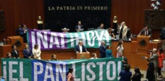 Toman tribuna en el Senado porque algunos senadores de Morena impiden esto: