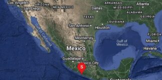 Sismo de 5,8 (preliminar) se registra en México.
