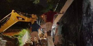 Atiende CMAS línea de conducción dañada en Xalapa .