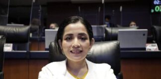 Senadora con licencia Claudia Balderas aclara dudas de su solicitud .