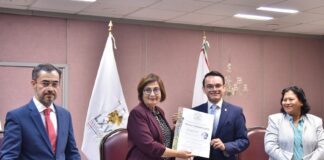 Celebra Presidenta del Congreso 4° aniversario del Semillero de Derecho de la UV .