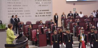 Celebran poderes de Veracruz 200 años del Heroico Colegio Militar .