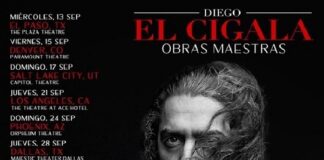 Diego El Cigala anuncia gira “Obras Maestras” por EE. UU y Canadá .