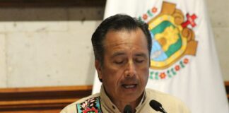 Reitera Cuitláhuac García su llamado a protestar contra la SCJN .