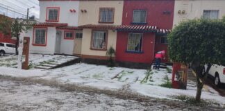 Granizada atípica azota la capital Xalapa #Video .