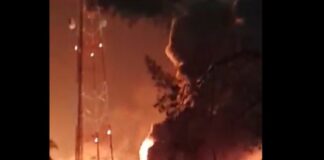 Reportan colosal incendio en refinería de Minatitlan.