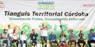 Arranca Tianguis del Bienestar en Perote: Manuel Huerta .