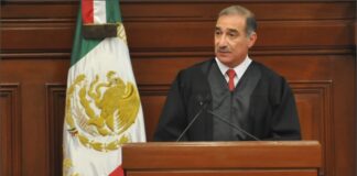 Un juez es democrático porque obliga a la autoridad a cumplir con sus obligaciones: Ministro Alberto Pérez Dayan .