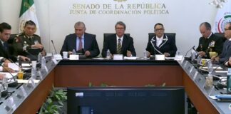 Integrantes del gabinete de seguridad comparecen ante @senadomexicano