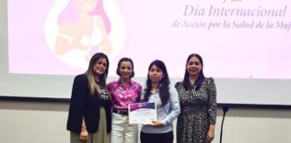 Promueve OPLE Veracruz lactancia materna y uso de lactario .