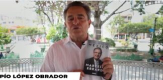 Pío López Obrador hermano de AMLO hoy sorprendió haciendo campaña por Ebrard