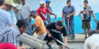 Con “Tequio Con Tokio” se dignifican y transforman escuelas de San Andrés Tuxtla: Gómez Cazarín