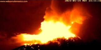 Volcán Popocatépetl: Regresa a niveles previos a la explosión “erupción estromboliana”
