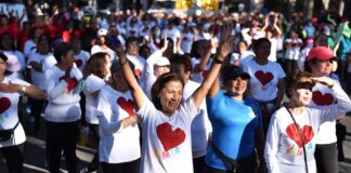 Participa Ayuntamiento de Xalapa en Primer Zumbatón Veracruz .