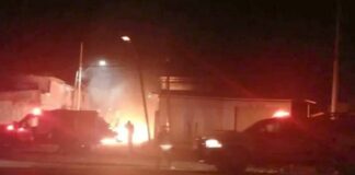 Vuelven los coche bomba a Guanajuato dejando 10 uniformados lesionados