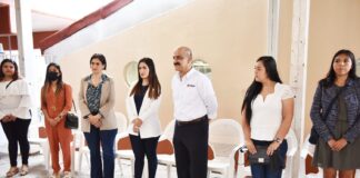 Visita Ricardo Ahued Jardín de niños “José María Morelos y Pavón”,