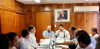 Zenyazen Escobar atestigua instalación del Comité de Vinculación Sectorial de la Oficina de Enlace Educativo SEP .