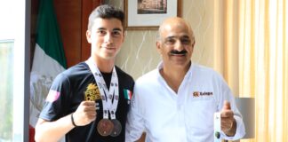 En Xalapa, apoyo al deporte y a la juventud .