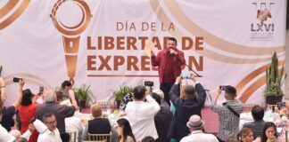 Por Día de la Libertad de Expresión, conviven diputados con medios de comunicación