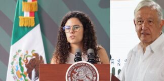Tras casi una semana de ataques misóginos a la Secretaria Luisa Alcalde, AMLO reacciona .