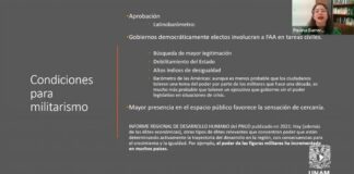 Advierten mayor participación de militares en tareas civiles en América Latina .