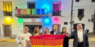 OPLE Veracruz se ilumina con los colores de la bandera LGBTTTIQ+ todo junio