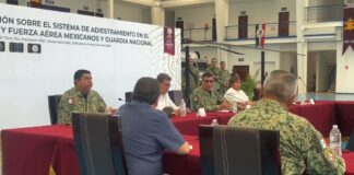 Monreal en Chihuahua evalúa estrategia del Ejército y Fuerza Aérea .