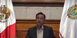 Afirma Gobernador Cuitláhuac García que nunca se ha manifestado en favor de Claudia Sheinbaum.