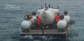 Búsqueda contrarreloj del submarino perdido en alrededores del Titanic.